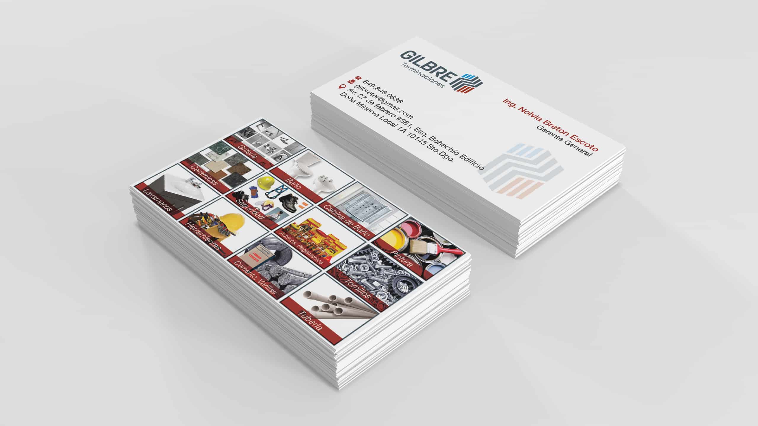 Diseño de Identidad – Gilbre Terminaciones